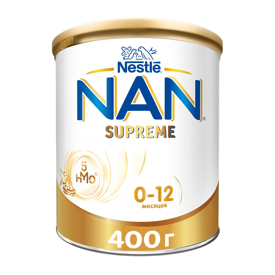 Nan supreme смесь сухая молочная с олигосахаридами для детей с рождения и до 12 мес 800 гр