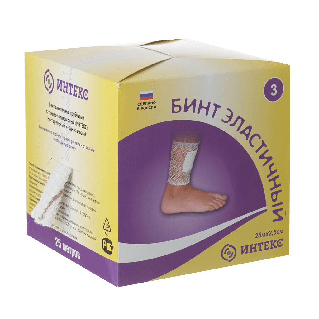 Бинт трубчатый №3