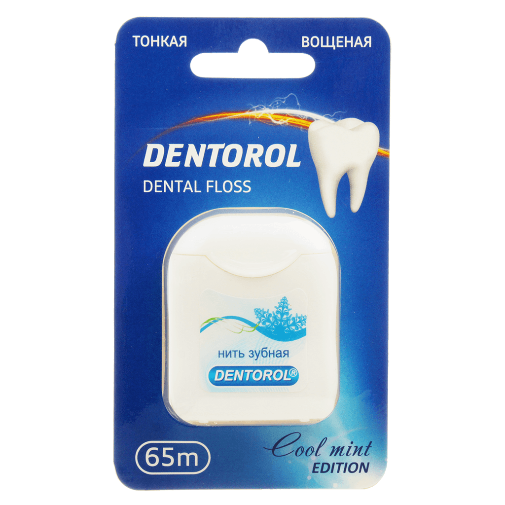 Dentorol зубная нить 65 м