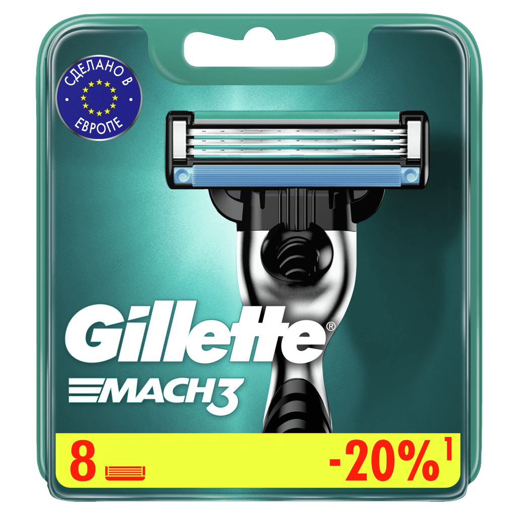 Gillette Mach3 кассеты №4