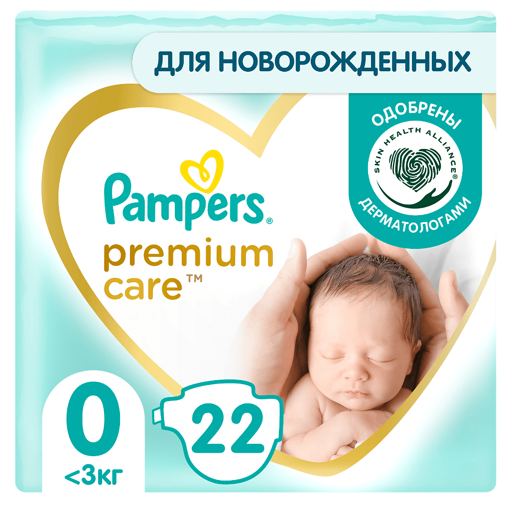 Pampers Premium Care, размер 3 (5-9 кг), 76 шт.