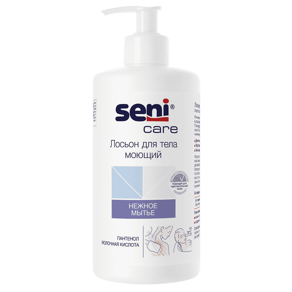 Seni care крем моющий для тела 3 в 1 1000 мл