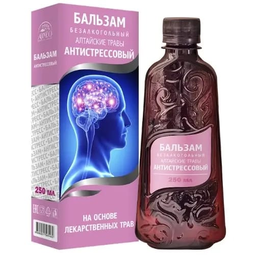 АЛТАЙСКИЕ ТРАВЫ АНТИСТРЕССОВЫЙ БАЛЬЗАМ БЕЗАЛКОГОЛЬНЫЙ