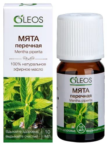 Oleos масло эфирное мята перечная 10 мл