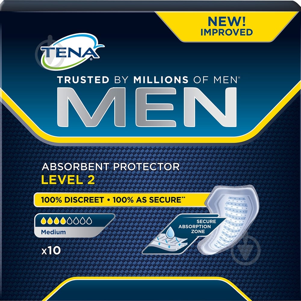 Tena Men Level 3 вкладыши урологические 12 шт.